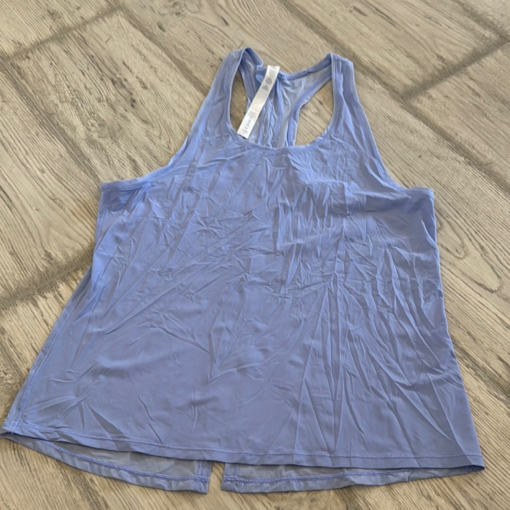 Lululemon tank split back size 6
